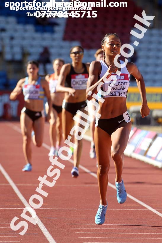 Womens 800 metres, Muller British Championships, Alexander Stadium, Birmingham. Photo: David T. Hewitson/Sports for All Pics